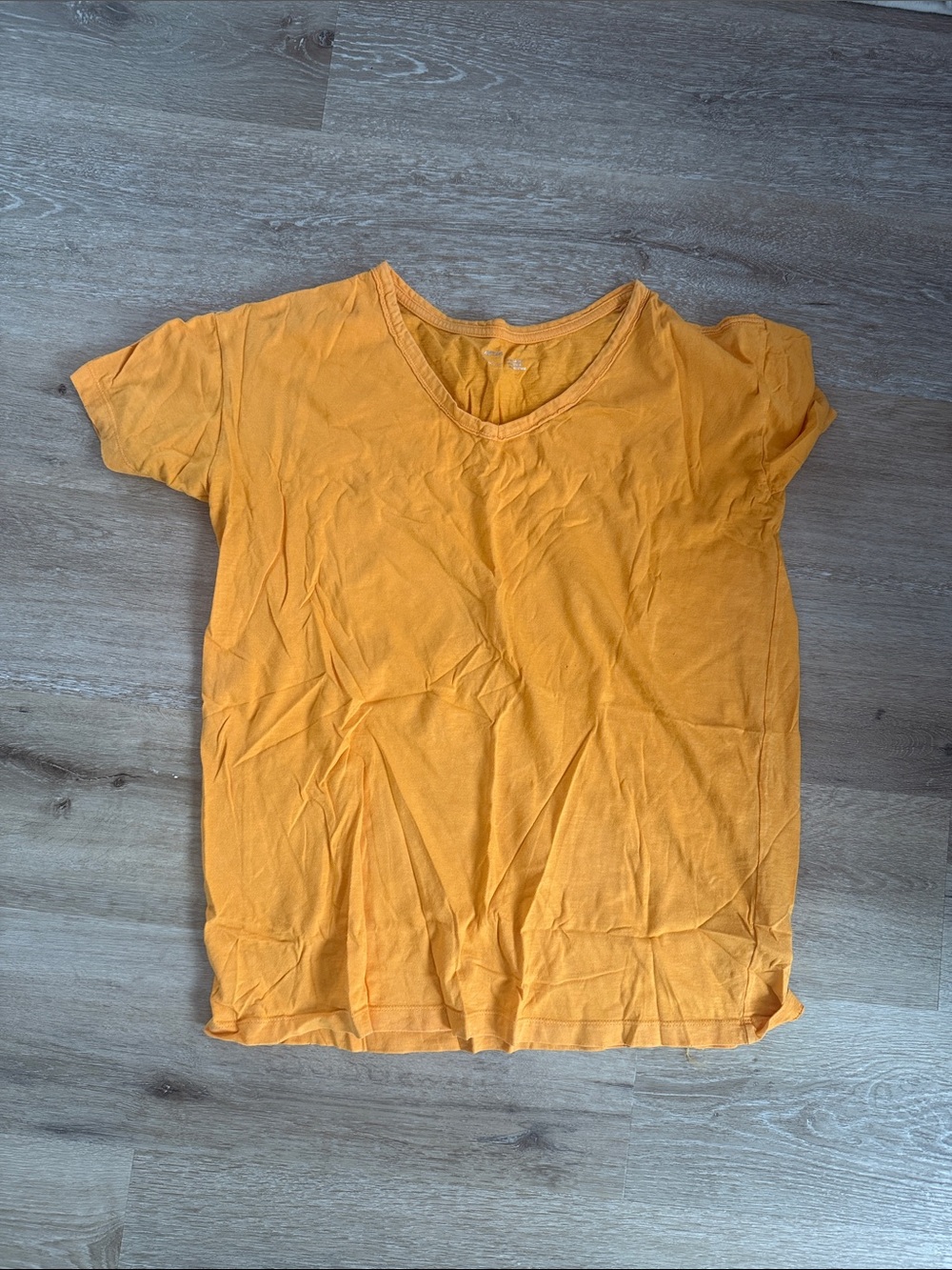 aerie Orange/Yellow Crewneck Tee